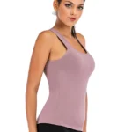 High Elastic Workout Sleeveless  T-Shirts