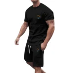 Short Sleeve O Neck Summer Tracksuit