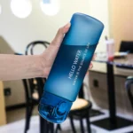 Plastic Portable Transparent Water Bottle