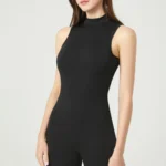 High Elasticity Seamless Sleeveless Slim One Piece Jumpsuits