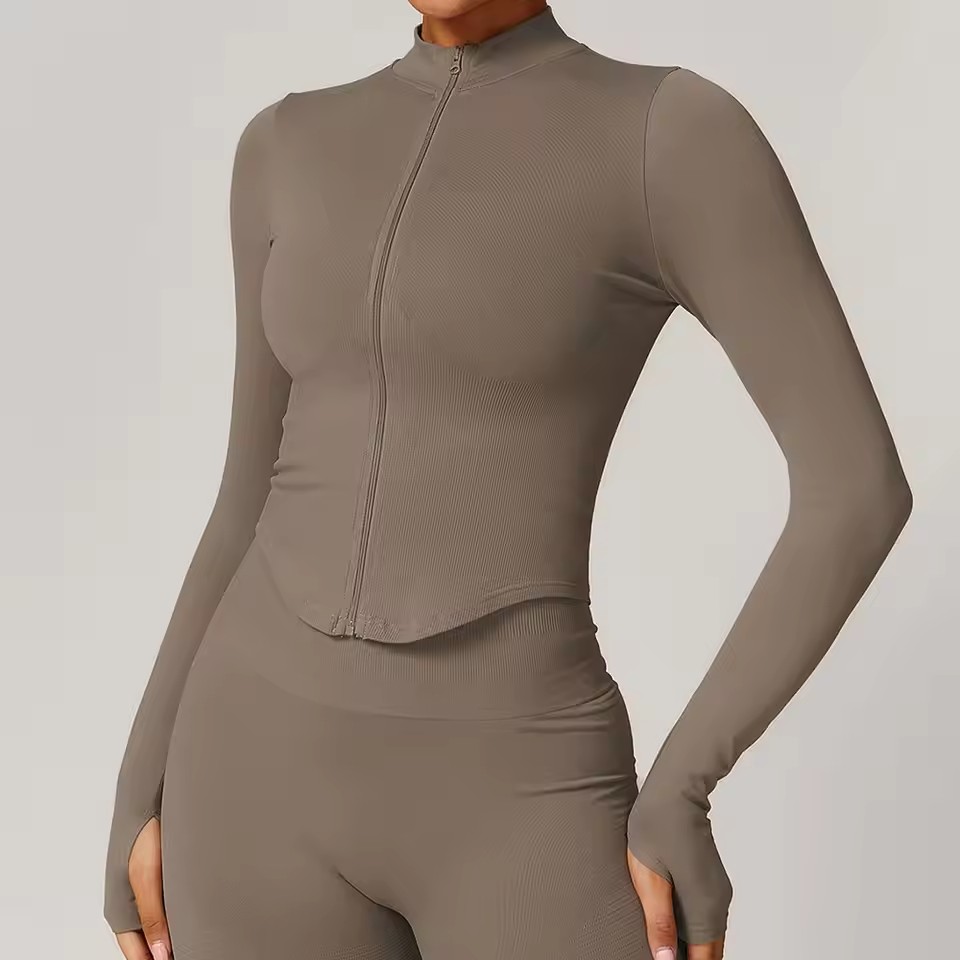 Women’s Fitted Zip Up Tracksuit Set