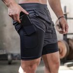 Men’s 2 in 1 Quick-Dry Running Shorts