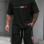 Men’s Casual T-Shirt & Shorts Set