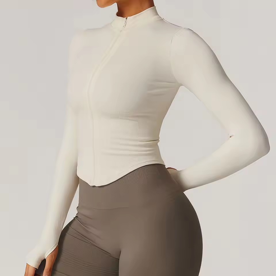 Women’s Fitted Zip Up Tracksuit Set - Image 4